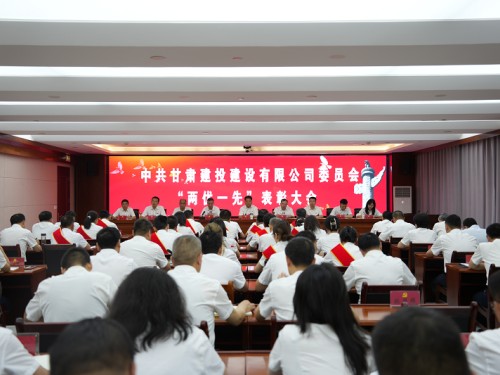 建設(shè)公司召開(kāi)“兩優(yōu)一先”表彰大會(huì)
